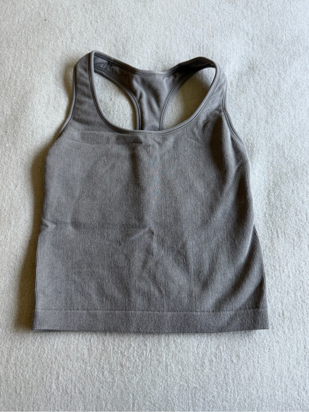 Womens All in Motion Cropped Workout Tank Top